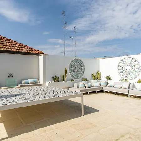 Luxury Suite Castello Carlo V Проживание в семье